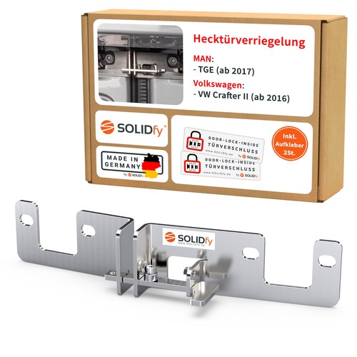 Rear door lock for - vw, crafter